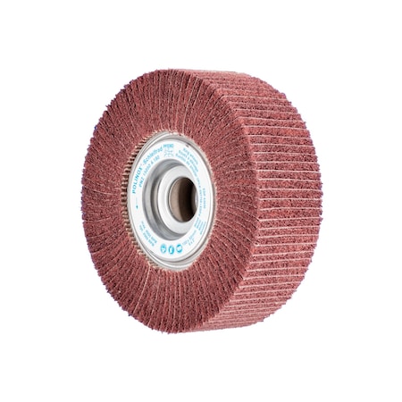 Pferd 6" X 2" POLINOX Unmounted Flap Wheel - 1" AH - PNZ Type - 180 Grit 43046